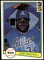 1982 Donruss Base Set #553 Larry Bradford