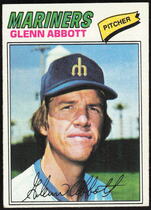 1977 Topps Base Set #207 Glenn Abbott