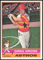 1976 Topps Base Set #171 Greg Gross