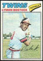 1977 Topps Base Set #531 Lyman Bostock