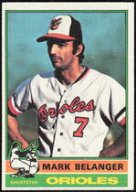 1976 Topps Base Set #505 Mark Belanger