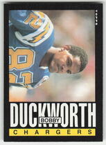 1985 Topps Base Set #371 Bobby Duckworth
