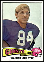 1975 Topps Base Set #336 Walker Gillette