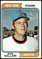 1974 Topps Base Set #624 Bob Miller