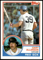 1983 Topps Base Set #472 Gary Allenson