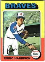 1975 Topps Base Set #287 Roric Harrison