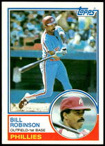 1983 Topps Base Set #754 Bill Robinson