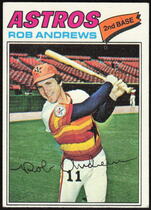 1977 Topps Base Set #209 Rob Andrews