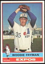 1976 Topps Base Set #467 Woodie Fryman