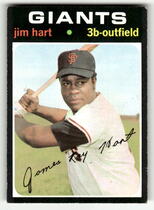 1971 Topps Base Set #461 Jim Hart