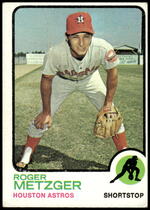 1973 Topps Base Set #395 Roger Metzger