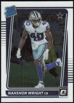 2021 Donruss Optic #285 Nahshon Wright