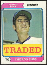 1974 Topps Traded #516 Horacio Pina