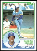 1983 Topps Base Set #582 Marshall Edwards