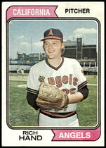 1974 Topps Base Set #571 Rich Hand
