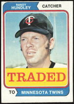 1974 Topps Traded #319 Randy Hundley