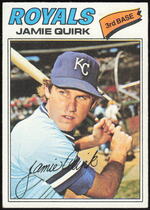 1977 Topps Base Set #463 Jamie Quirk