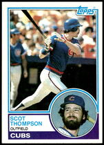 1983 Topps Base Set #481 Scot Thompson