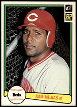 1982 Donruss Base Set #295 San Mejias
