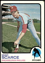 1973 Topps Base Set #6 Mac Scarce
