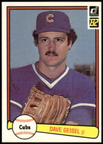 1982 Donruss Base Set #633 Dave Geisel