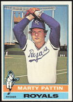 1976 Topps Base Set #492 Marty Pattin