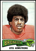1975 Topps Base Set #350 Otis Armstrong