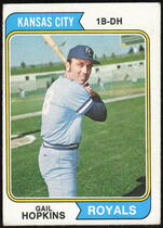 1974 Topps Base Set #652 Gail Hopkins