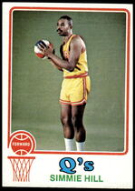 1973 Topps Base Set #184 Simmie Hill