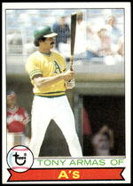1979 Topps Base Set #507 Tony Armas