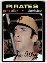 1971 Topps Base Set #416 Gene Alley