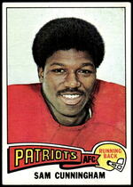 1975 Topps Base Set #13 Sam Cunningham