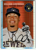 2023 Topps Chrome Platinum Anniversary Prism Refractor #225 William Contreras