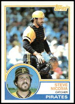 1983 Topps Base Set #462 Steve Nicosia