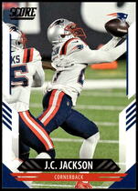 2021 Score Base Set #289 J.C. Jackson