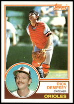 1983 Topps Base Set #138 Rick Dempsey