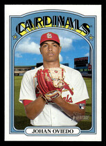 2021 Topps Heritage High Number #661 Johan Oviedo