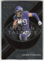 2021 Panini Select Hidden Talents #HT-5 Adam Thielen