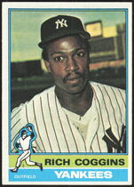 1976 Topps Base Set #572 Rich Coggins