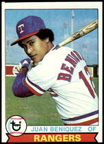 1979 Topps Base Set #478 Juan Beniquez