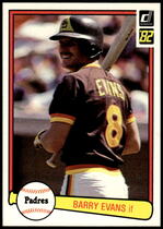 1982 Donruss Base Set #271 Barry Evans
