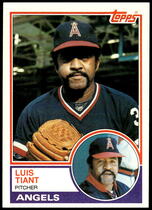 1983 Topps Base Set #178 Luis Tiant