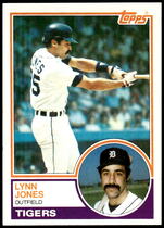 1983 Topps Base Set #483 Lynn Jones