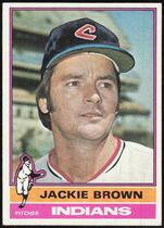 1976 Topps Base Set #301 Jackie Brown