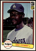 1982 Donruss Base Set #410 Dave Stewart