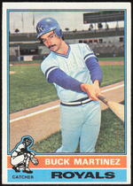 1976 Topps Base Set #616 Buck Martinez