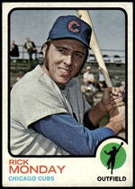 1973 Topps Base Set #44 Rick Monday