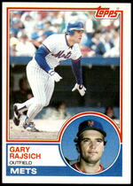 1983 Topps Base Set #317 Gary Rajsich