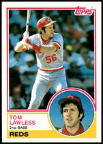 1983 Topps Base Set #423 Tom Lawless