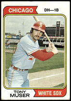 1974 Topps Base Set #286 Tony Muser